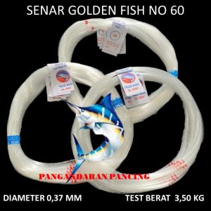 Senar Golden Fish No. 60: Kuat & Halus