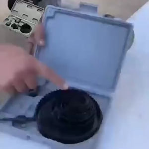 Hole Saw Set 11 Pcs – Mata Bor Pelubang Kayu Baja Karbon Berkualitas untuk Hidroponik