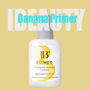 1 Bottle Korea Banana Primer Rose IBeauty Coconut False Eyelashes Extension Supplies 15ml Makeup Glue Stronger Tools Fake Lash