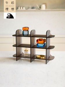 Afternoon Ideal Acrylic Home Use Cosmetic Coffee Cup Jewelry Storage Multi-Function Desktop Aromatherapy Shelf Art Style