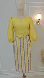 ชุดทํางานผ้าไทย