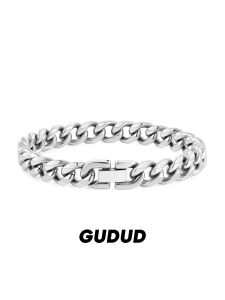 GUDUD | Trendy Hiphop Style Chunky Bracelet Cuban Buckle