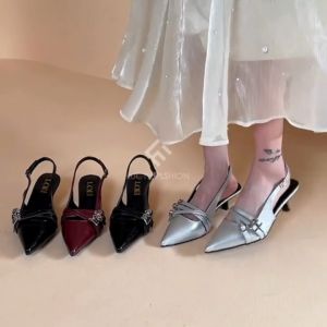Nizamstore Heels Runcing Strap Trendy – Hak 5 cm Nyaman & Elegan