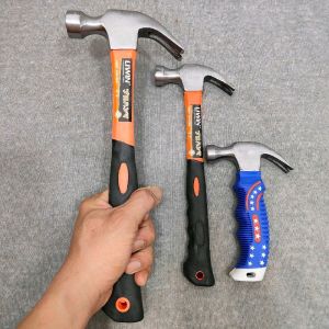 Combo 3 cây búa Nhỏ-Trung-Lớn cán Đỏ-Đen thép đúc nguyên khối