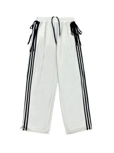 Quần Dài Thường Ngày Jazz Hip Hop Rộng Rãi Cho Nữ ROKBBK-K Phong Cách Đường Phố Quần Ống Rộng Cotton 75% Vải Khác 25%