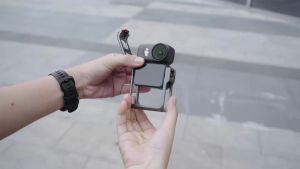 Metal Cage for DJI OSMO Nano Camera with Cold Shoe Aluminum Alloy Frame Protective Shell Case for DJI OSMO Nano Accessories