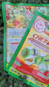 [TRUNG THIEN THINH] Trừ trứng và côn trùng chích hút (rầy xanh bọ trĩ...) trên lúa và sầu riêng CHETRAY 140WP gói 100gram