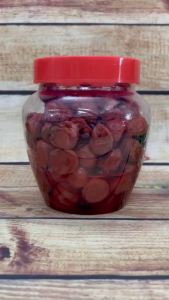 Quả Mơ Muối Shiso (Tía Tô Đỏ) Nhật Bản Shirakiku Hũ 1KG – Ăn Kèm Cơm Sushi Cơm Nắm