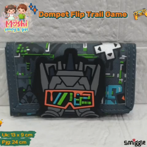 Dompet Anak Lipat Motif Trail Game / Dompet Anak Laki-Laki Game Nintendo / Wallets Characters Game Boy