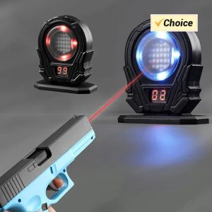 Infrared Induction Electronic Scoring Laser Target Shooting Training Electronic Practice Target Training Toy with Sound Effects