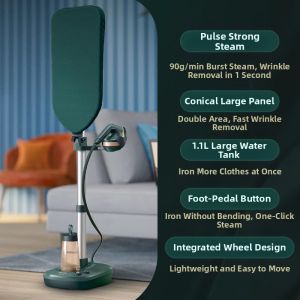 Philips | Philips High-Definition Vertical Steam Iron 2025 New Home Boost Steam Iron Integrated Ironing Machine 757 Powerful Steam Cleaning