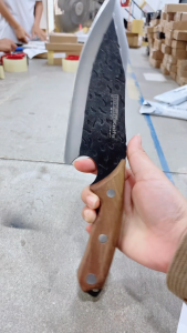 มีดซอย เป็นมิตร พร้อม มีดแล่อเนก มีดเลากระดูก มีดหั่น มีปลอกแถม มีดทำครัว BK-7in