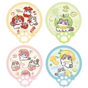 พัดลมพับได้แบบพกพาสำหรับผู้หญิง ฤดูร้อน แผ่นสะท้อนแสง ขนาดเล็ก เครื่องประดับตกแต่งหน้าต่าง สำหรับเด็กและนักเรียน