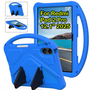 Kids EVA Armor Shockproof Tablet Case for Redmi Pad 2 Pro 12.1inch 11" 2025 Hard Stand Case for Xiaomi Poco Pad 8 7 6 5 Pro 11.2