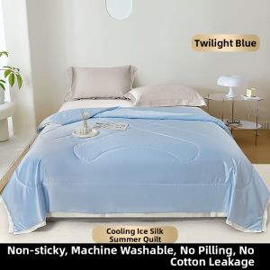 MUSHABAI | Class A Ice Silk Machine Washable Summer Quilt