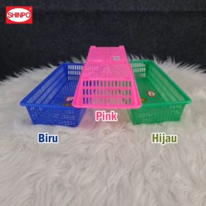 (BISA COD) PROMO Shinpo SIP-211 Keranjang Plastik Kecil Persegi Panjang 30 CM