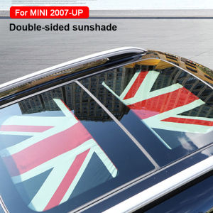 2pcs Car Sunroof Sunshade Cover Sun Roof Visor Shade For MINI Cooper S JCW R55 R56 R60 R61 F54 F55 F56 F60 Countryman Clubman