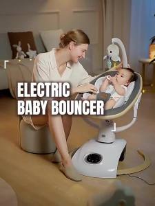 Tutusbaby 3D Smart Electric Baby Swing 6 swings Mode Multi-Motion Baby Rocking Chair and Bouncers with Remote Control (6 months warranty)