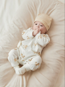 MOLO BALO | Soft Cotton Infant Onesie Kimono Springwear