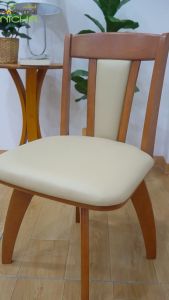 เก้าอี้ทานอาหาร เก้าอี้หมุนได้ ไม้ยางพารา หมุนได้ 360 องศา รุ่น เชฟ เกรดพรีเมี่ยม (เฉพาะเก้าอี้) Baanmainicha