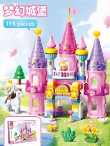 Princess Castle Building Blocks Educational Toy Feelo