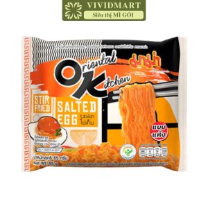 [GÓI LẺ] - MAMA OK - Mì xào Mama OK 2 vị: Trứng Muối Tomyum Chua Cay Mì xào ăn liền Thái Lan Mì Mama OK ăn liền Thái Lan (85g/gói)