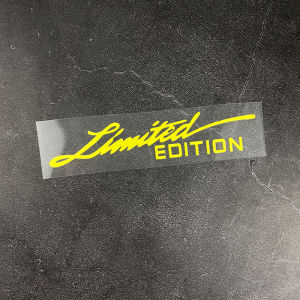 1PC Limited Edition Motorcycle Sticker Waterproof for Motorbike Fuel Tank Fairing Helmet Box Scooter Universal Vinyl Decals