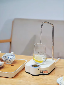 Water Dispenser Pump – 360° Rotating Rechargeable Electric Water Pump for Multi-Size Bottles