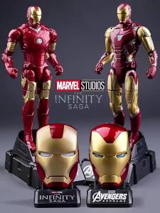 Marvel Legends Series Action Figure 4 Iron Man Spider-Man Captain America Deformable Figure Anime Collection Children Gifts Toys