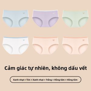 Quần lót tam giác nữ MiiOW bằng cotton tkháng khuẩn không hằn vết