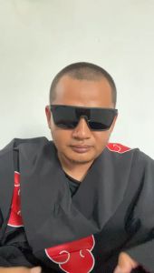 Topi Totopong Sunda Rambut Palsu Cowok Keren/Iket Sunda/Iket Kepala Madura/Udeng Bali/Blangkon Jawa