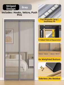 UKOBT | Magnetic Self-adhesive High-quality Insect-proof Door Curtain