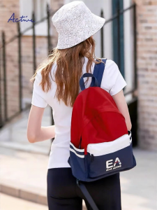 ELLE Active | ELLE Active Lightweight Sports Backpack Large Capacity Practical Laptop Bag For Youth Modern Neutral Style Soft Shoulder Bag