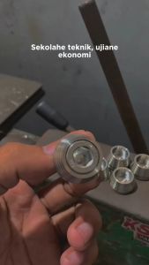 Ring Piramid Universal Stainless Steel M10 / Baut 14 Custom Handmade Model Thailand Nut Heng