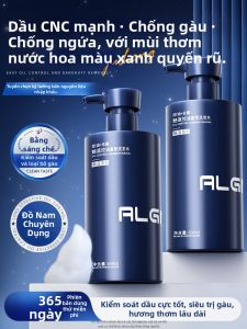 Algn | Mens Oil Control Volumizing Anti-Dandruff Itch Relief Shampoo & Body Wash Set