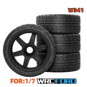 4pcs 103mm 1/7 1/8 RC Rally Off-Road Buggy Tires Wheel 17mm Hex for ARRMA Traxxas Redcat Team Losi Kyosho HPI WR8 HSP RC Car