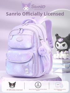 Ultra-Light Spine Protection School Bag for Girls Primary School Students Load Reduction Kawaii Design Backpack for Kids