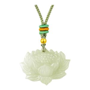 Gold and Jade Pendant Gift for Girlfriend