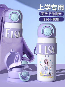 Cốc Nước Disney 550ml Cho Trẻ Em Đi Học Cốc Cách Nhiệt Có Van Cốc Đựng Nước Cho Bé Gái Cốc Đựng Nước Có Thể Giữ Nhiệt Độ Trong Suốt