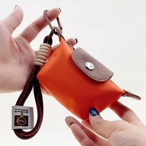 TSPH New Mini keychain coin purse nylon dumpling bag coins card Women mini wallet bag
