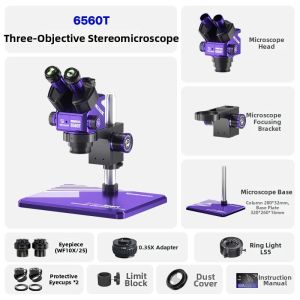 MECHANIC | HD Optical Triocular Digital Microscope 7-60x Magnification