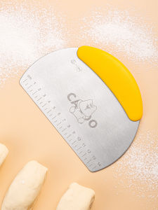 Stainless Steel Kitchen Scrape Cake Cream Baking Tool Food Grade Dough Scraper Butter Knife for Home Use