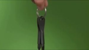 Pocket Screwdriver Set Flat Slot Head Phillips Key Ring Screw Driver EDC Keychain Portable Repair Gadget Tool for Small Project