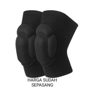 Knee Kneepad Deker Volly Vollyball Decker Futsal Bola Takraw Busa Pelindung Lutut