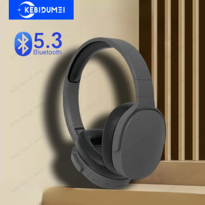 Kebidumei | Bluetooth 5.3 Headsets Gaming Headphones Dual Mode Wireless Earphones Foldable Noise Reduction Music Headsets For iPhone Xiaomi