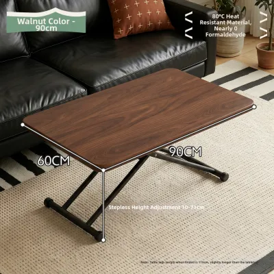 ZHUSHANXIA | Adjustable Movable Foldable Coffee Table