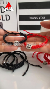 Vòng tay charm Phú Quý DutiOS VPQ002 kiểu rút cho nam nữ