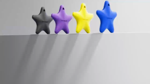 YOYOISLES Air Stars Series Tag Eva Case for AirTag Tracker Holder & Protector with Strap Tags Holder Protective Cover