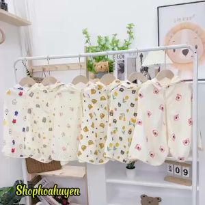 Áo choàng cho bé sơ sinh áo choàng chống nắng cho bé trai bé gái sơ sinh đến 3 tuổi áo choàng xô muslin cho bé