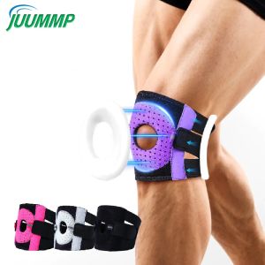1PC Patella Knee Compression SleeveKnee Support Brace for Men WomenKnee PainArthritis ReliefSports Knee Guard Protector Pads